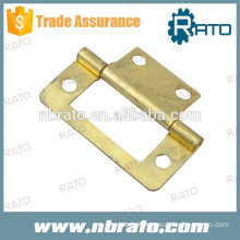 RH-117 small brass plated furniture hinge